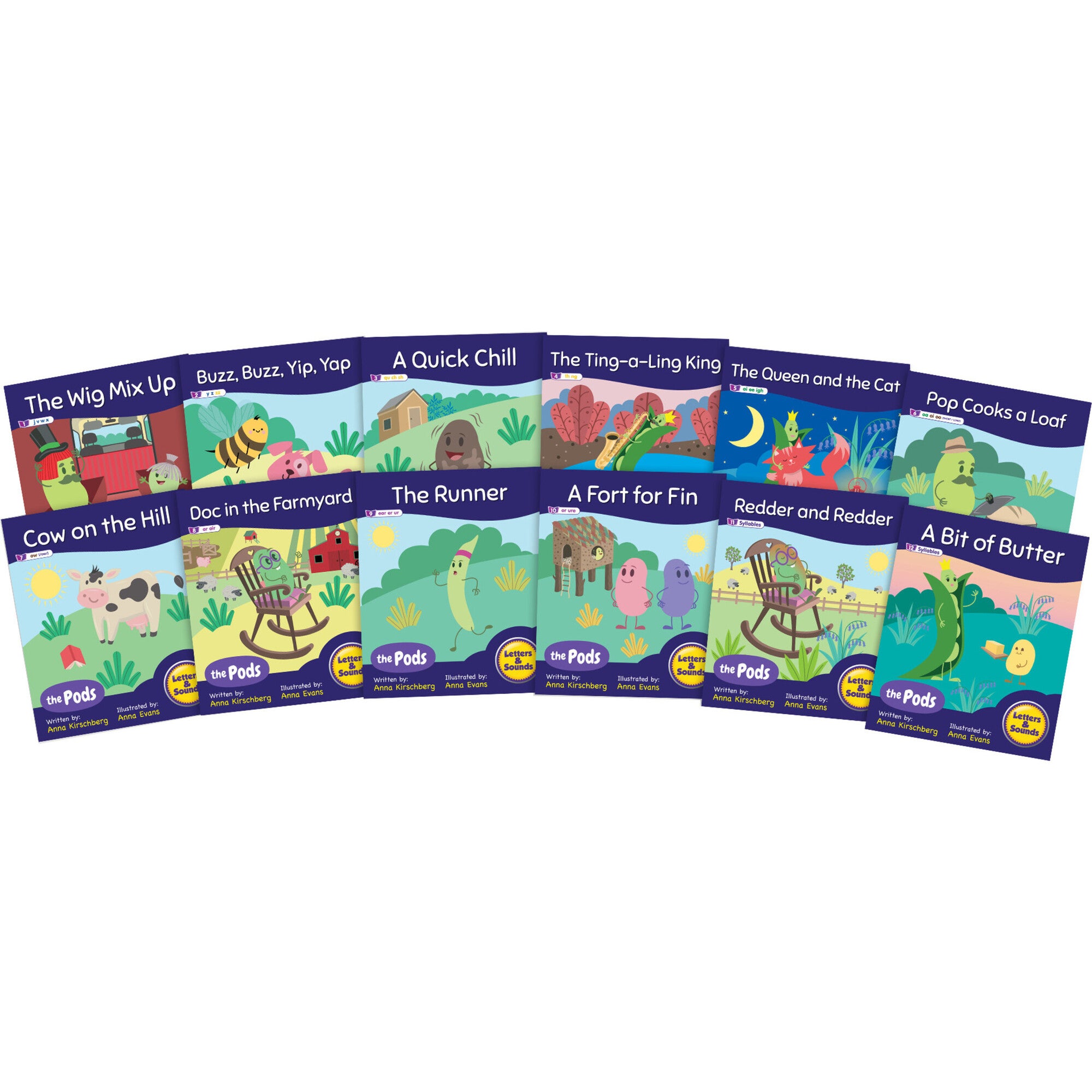 Decodable Readers The Pods – Phase 3 Phonics: The Science of Reading