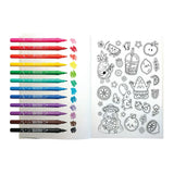 Yummy Yummy Scented Coloring Kit - Markers Stickers Coloring Book
