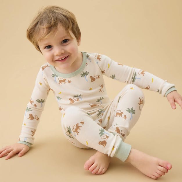 Monkeys Pajama Set