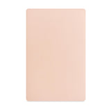 Mini Crib Sheet in GOTS Certified Organic Brushed Cotton in Dusty Rose