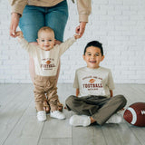Sundays Are For Football Long Sleeve Romper