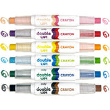 Double Up! Double-Ended Crayons - 12 Colors - Set of 6