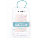 Organic Print Crib Sheet