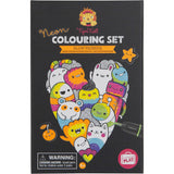 Tribe: Neon Coloring Set - Glow Friends Activity Set w/ Stickers