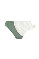 Louisa Swim Pants Sage And Ivory