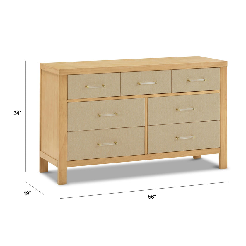 Eloise 7-Drawer Wide Assembled Dresser (56")