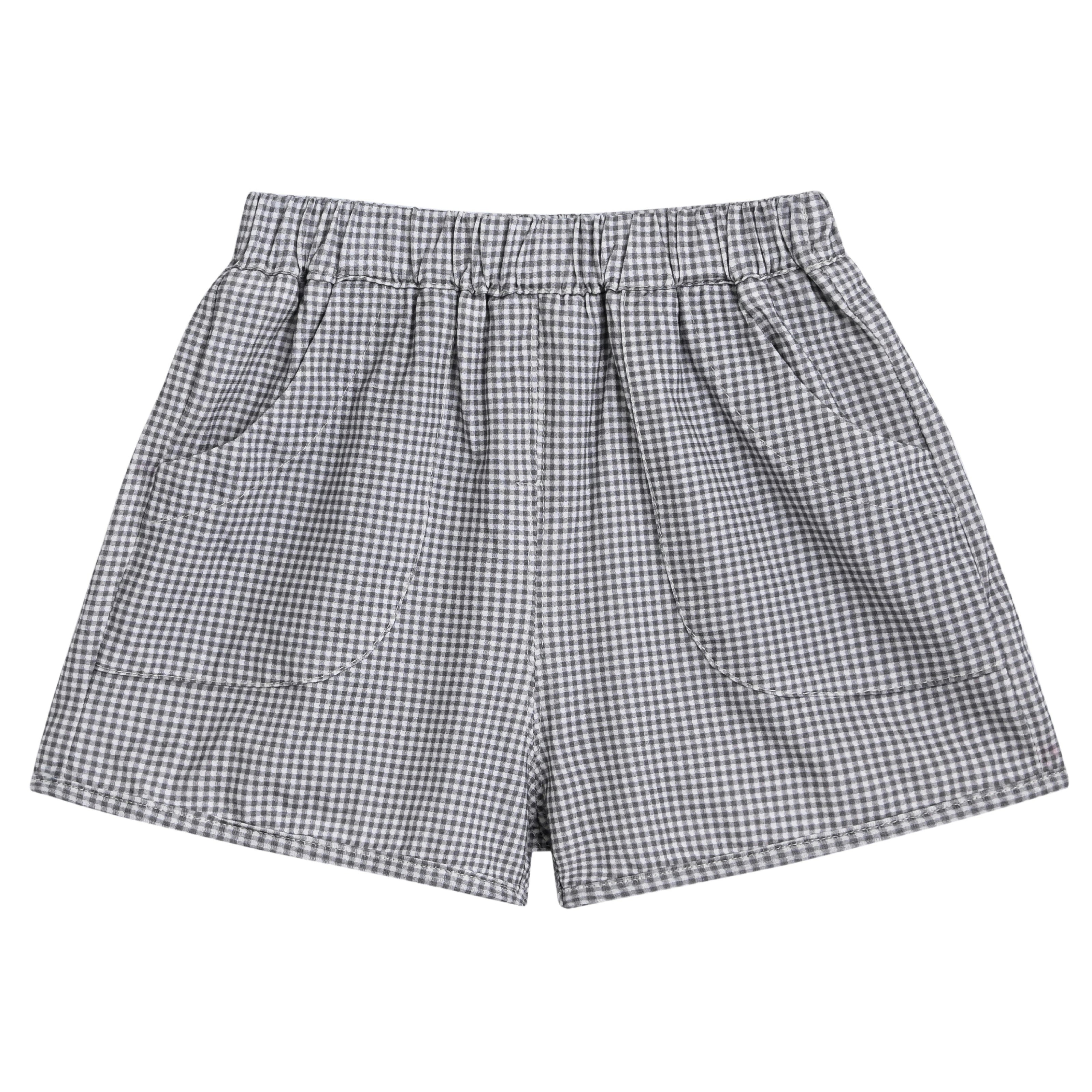 White Smile Checkered Set