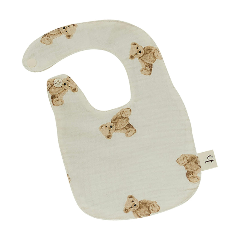 Signature Cotton Print Bib