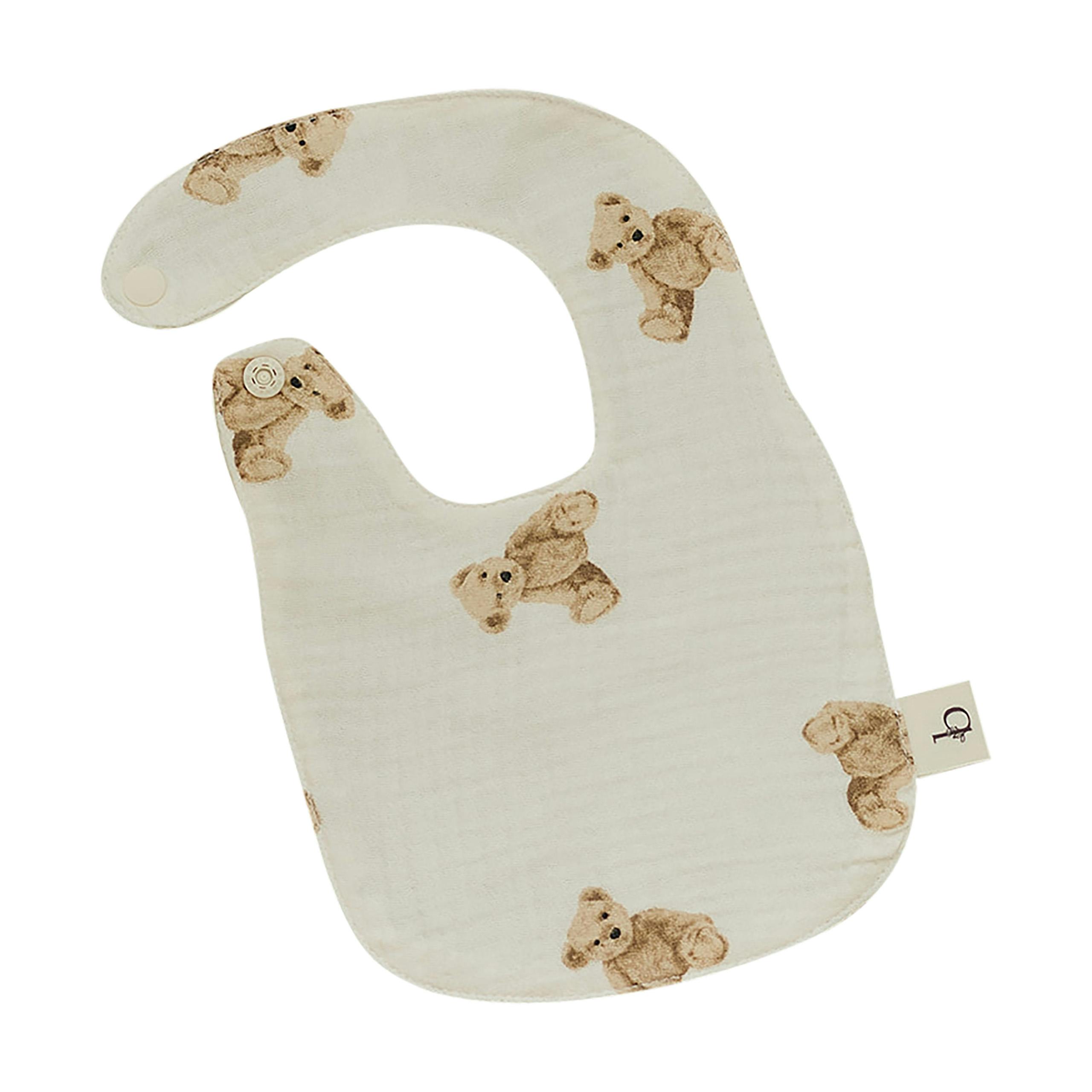 Signature Cotton Print Bib