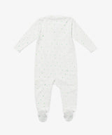 Marley Zip Pajama, Seafoam Hearts