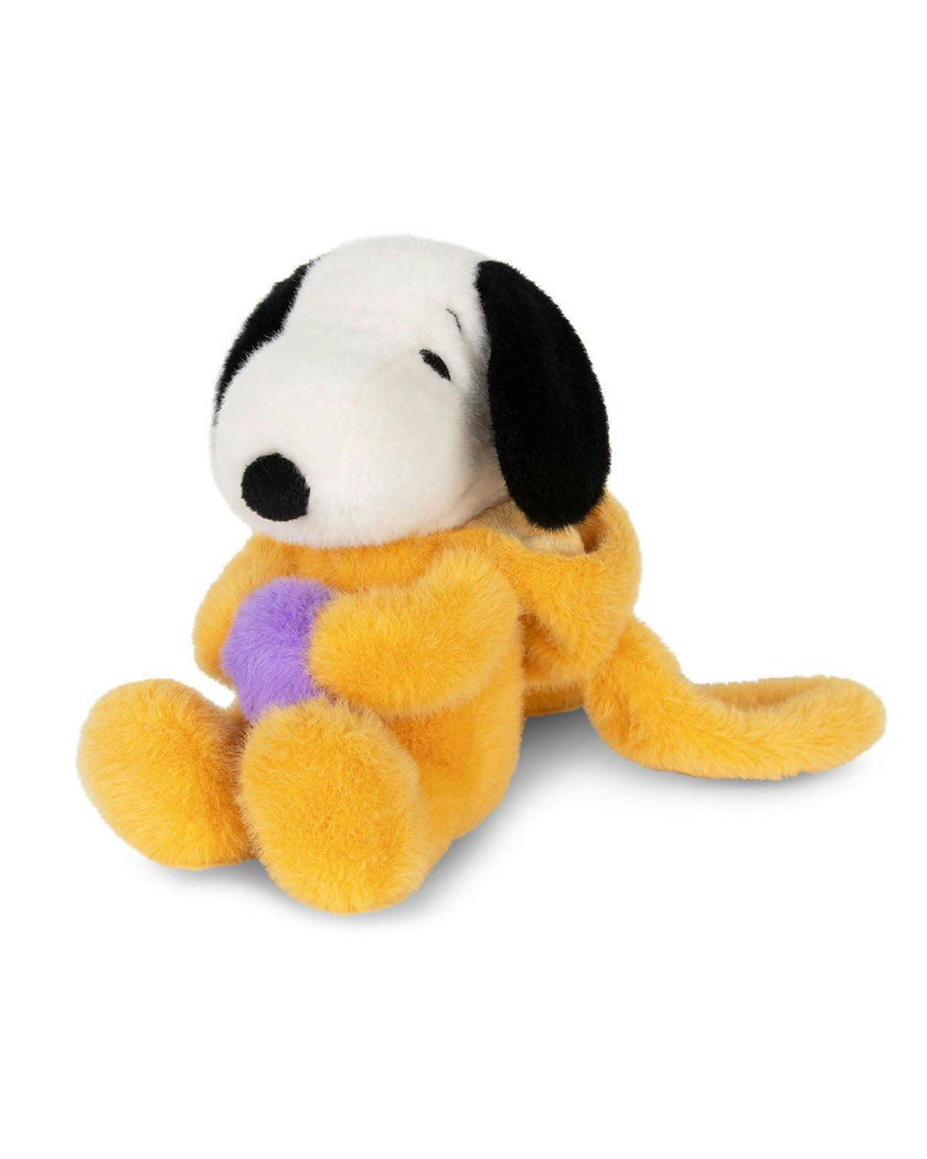 Plush Easter Snoopy ECO Fuzzy Yellow  6"