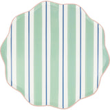 Preppy Stripe Dinner Plates