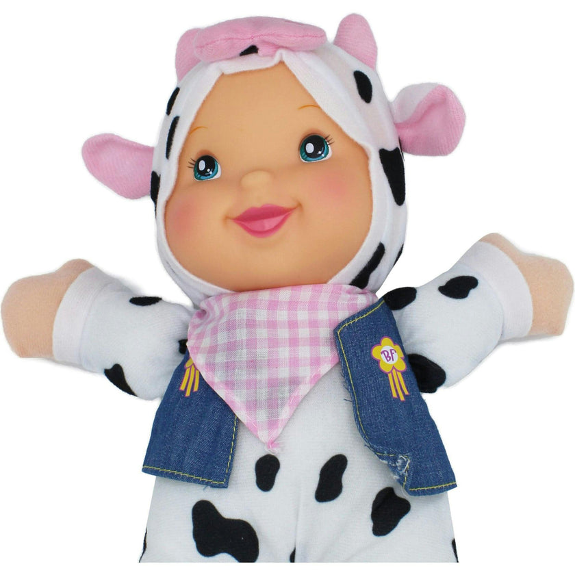 Goldberger Doll Baby's First Farm Animal Friends Bi-Lingual (English/Spanish)