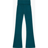 Tenly Hacci Rib Waisted Flared Pants