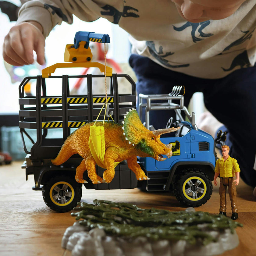Schleich Dinosaurs: Dino Transport Mission - 13pc Toy Playset