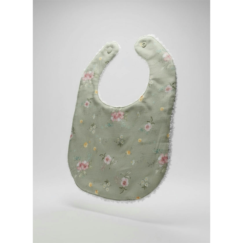 Layette Linen Bib – Hedgerow Floral