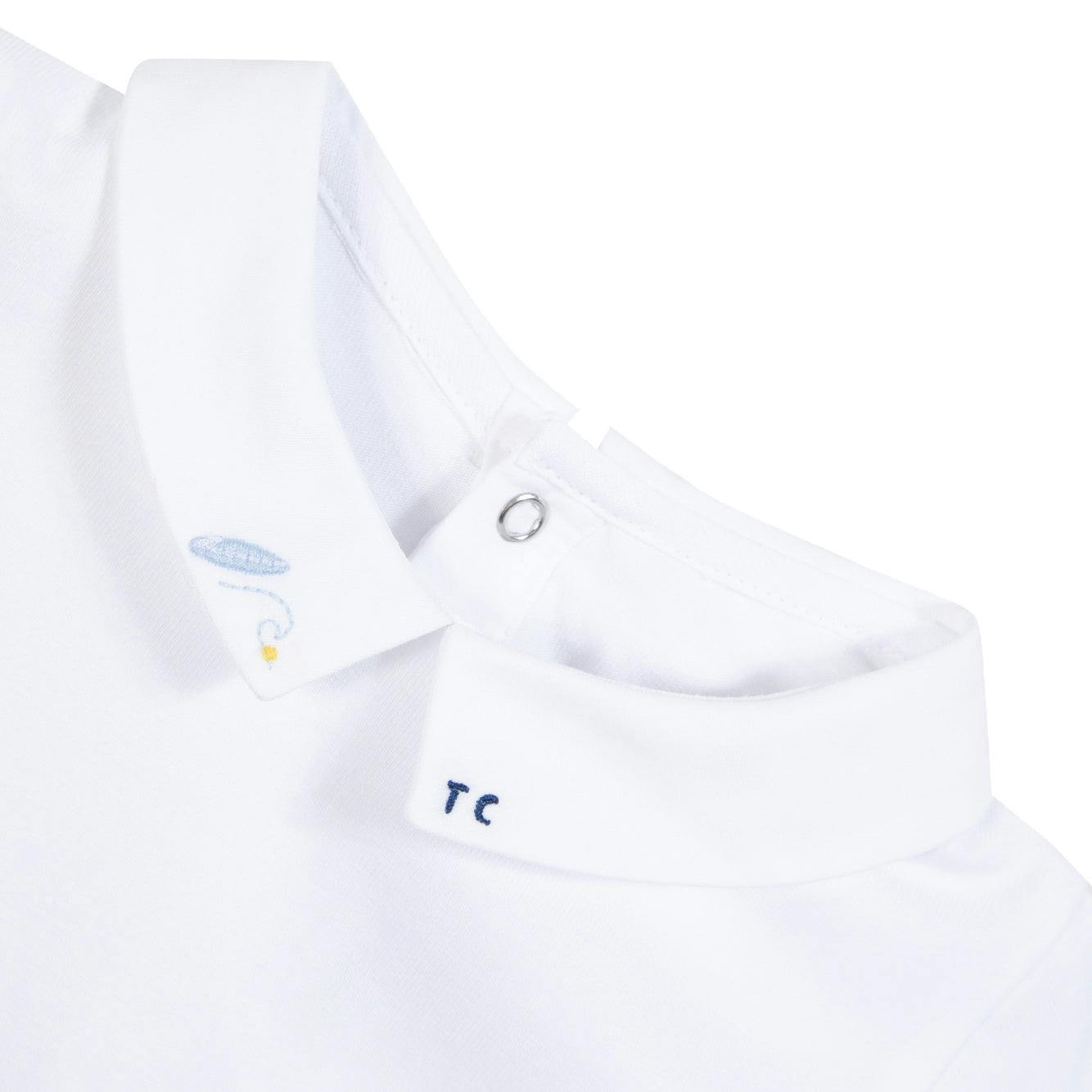 TARTINE ET CHOCOLAT Seersucker Surf Baby Set - Surf Blue