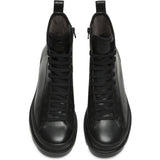 Women's Lace Up Brutus Boot, Black