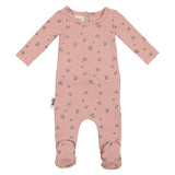 Pine Cone Print Footie