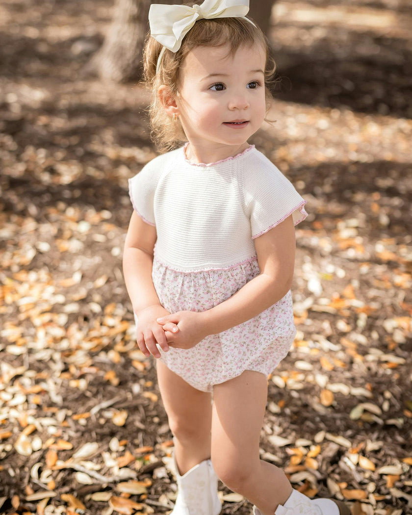 Sophie Knit Bubble Romper