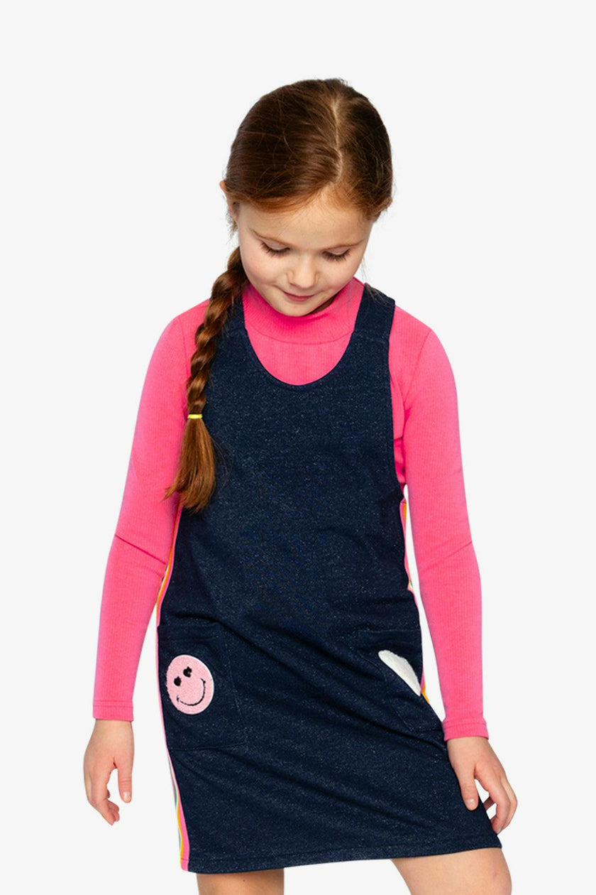 Brushed Rib Mock Neck Top Pink