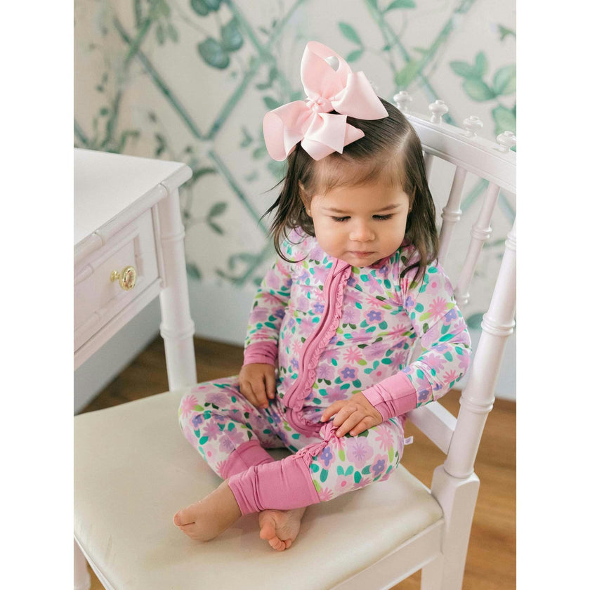 Emmie Bamboo Ruffle Romper
