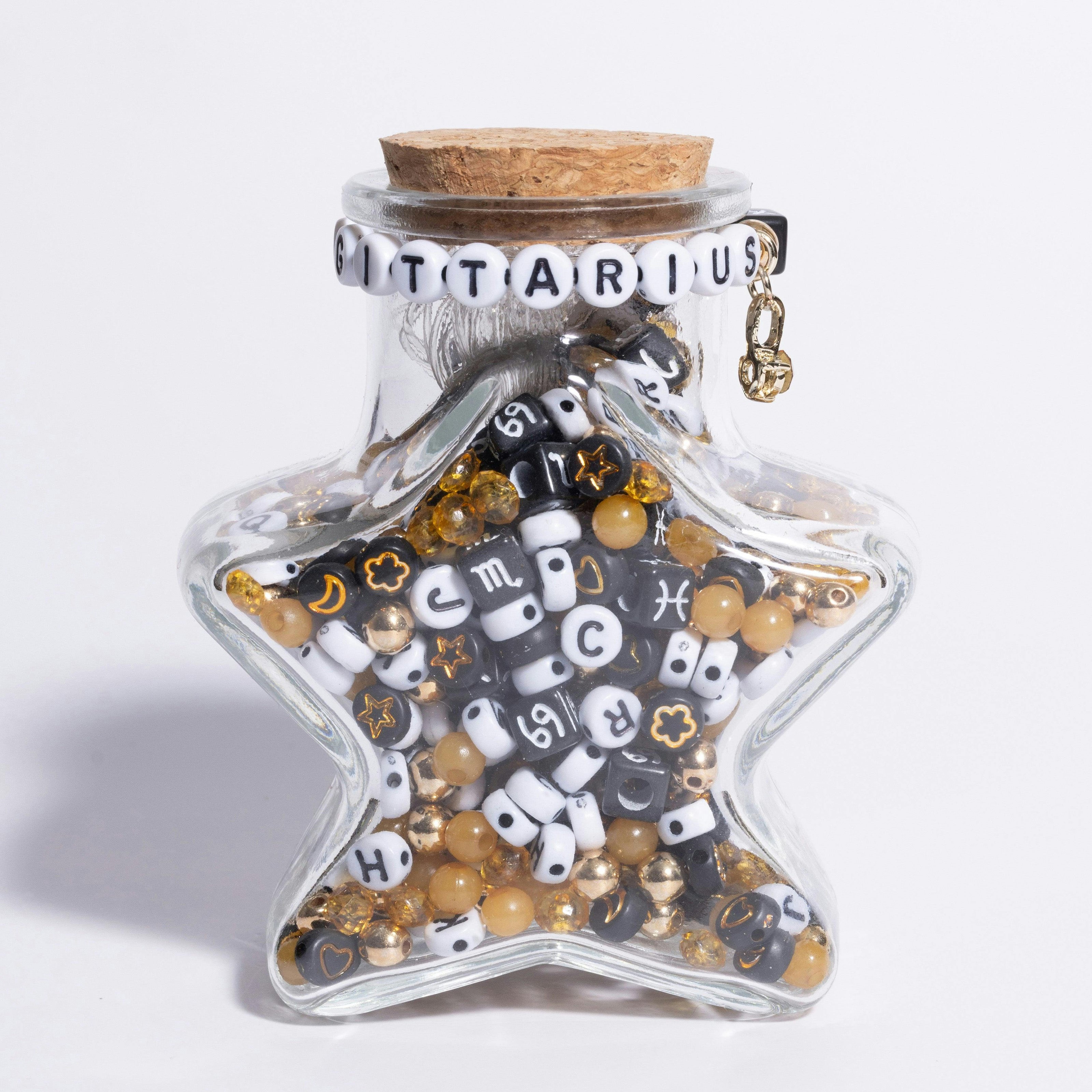 Sagittarius Zodiac Sign Star DIY Bead Kit
