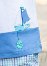 Knit Shirt With Sailboat