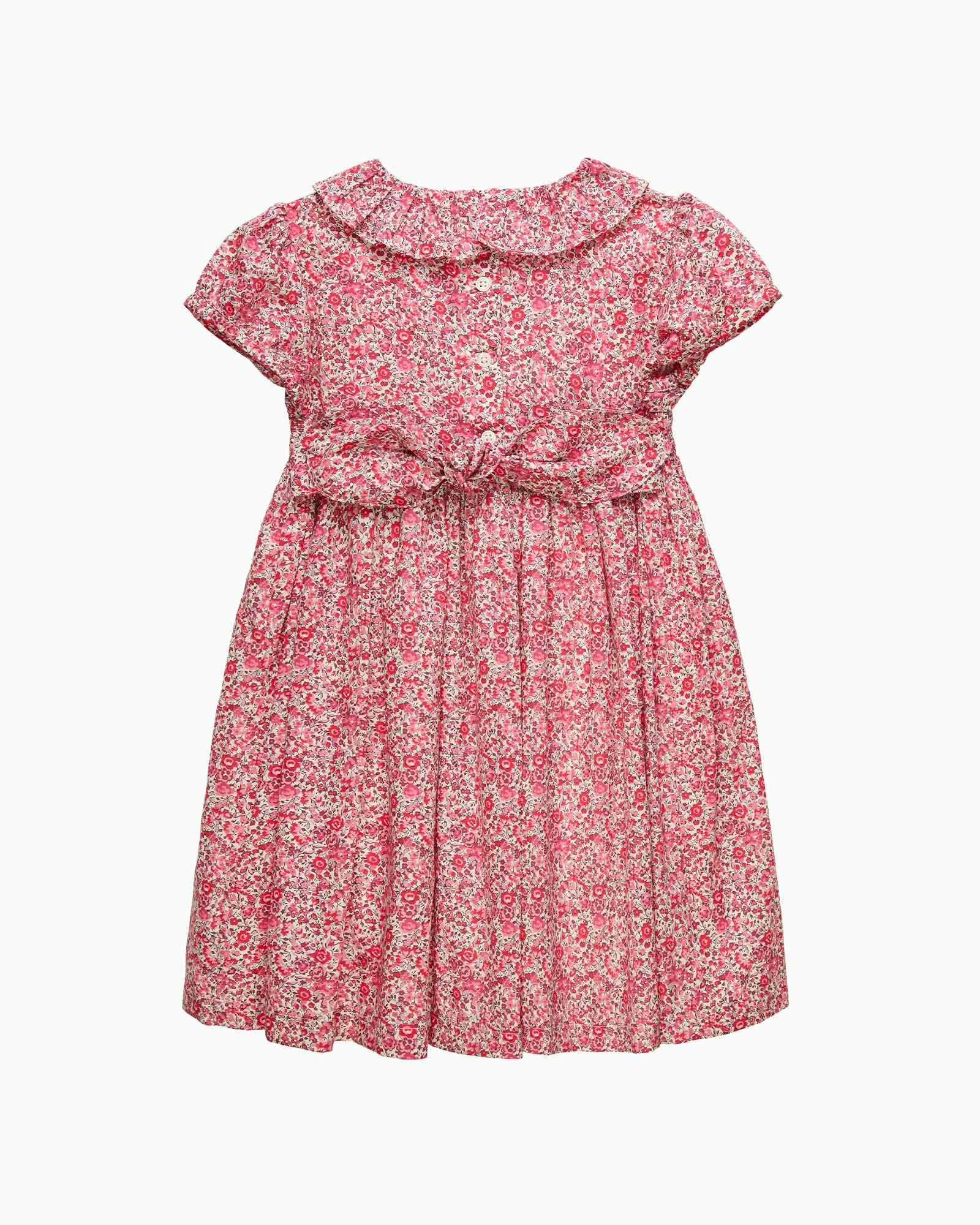 Smocked Dress in Emma & Georgina