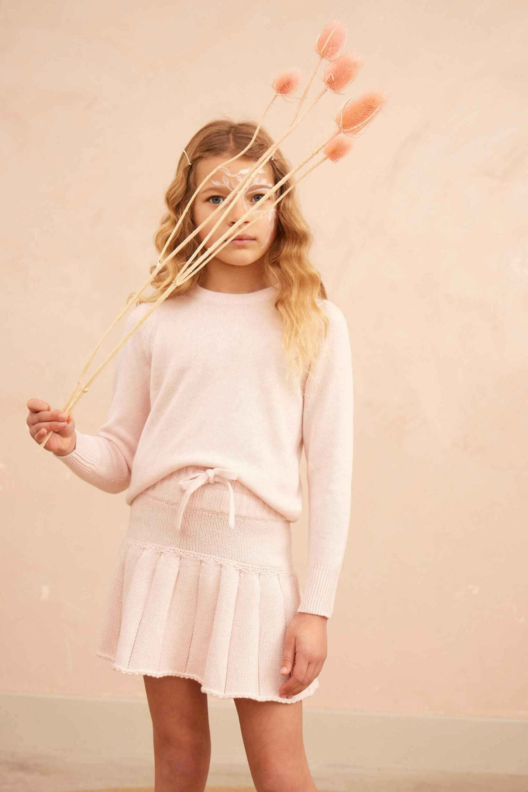 Pleated Tennis Skirt | Blush