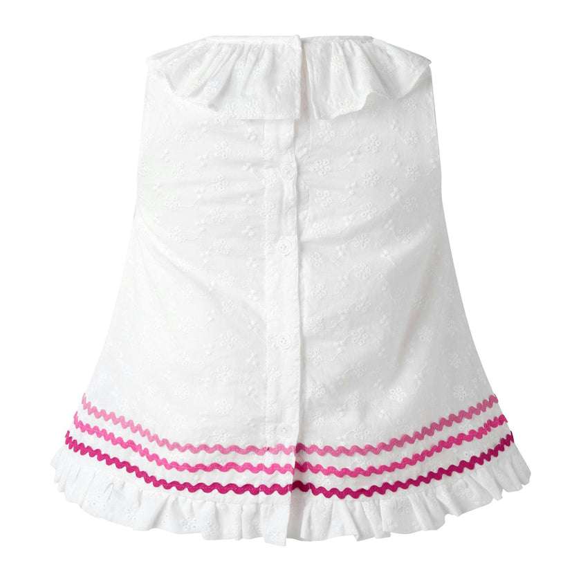 Eyelet Ric Rac Short Set