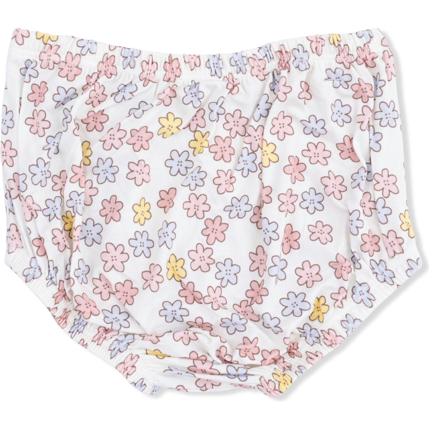Sarah Floral - Puff Sleeve Baby Doll Dress and Bloomer
