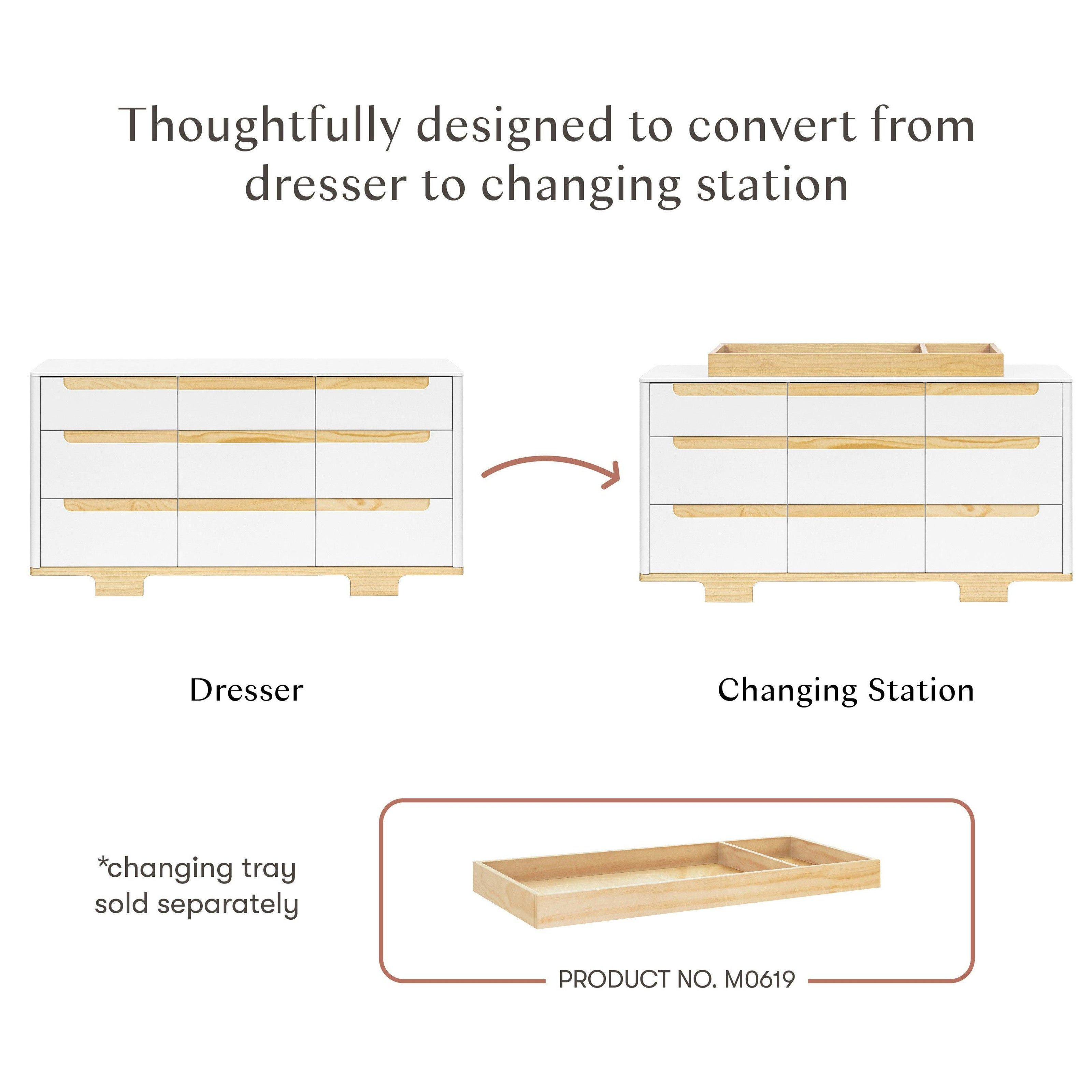 Babyletto Yuzu 9-Drawer Assembled Dresser