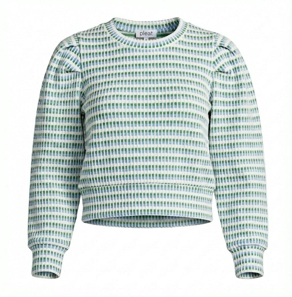 Peyton Top Blue/Green