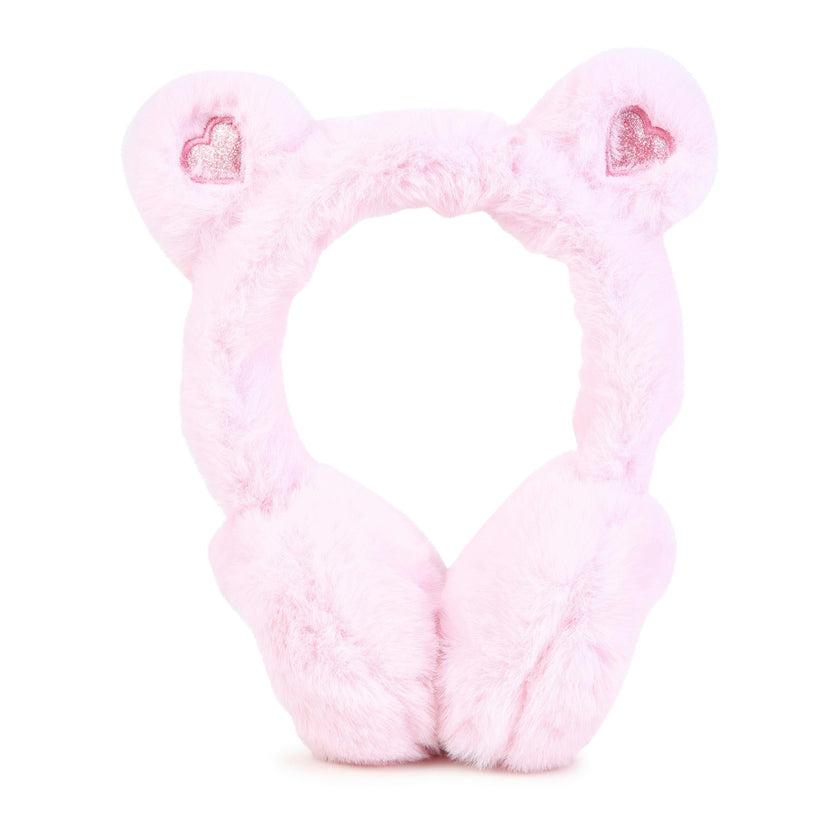 Pink Faux Fur Earmuffs