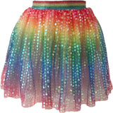 Rainbow Sequin Skirt