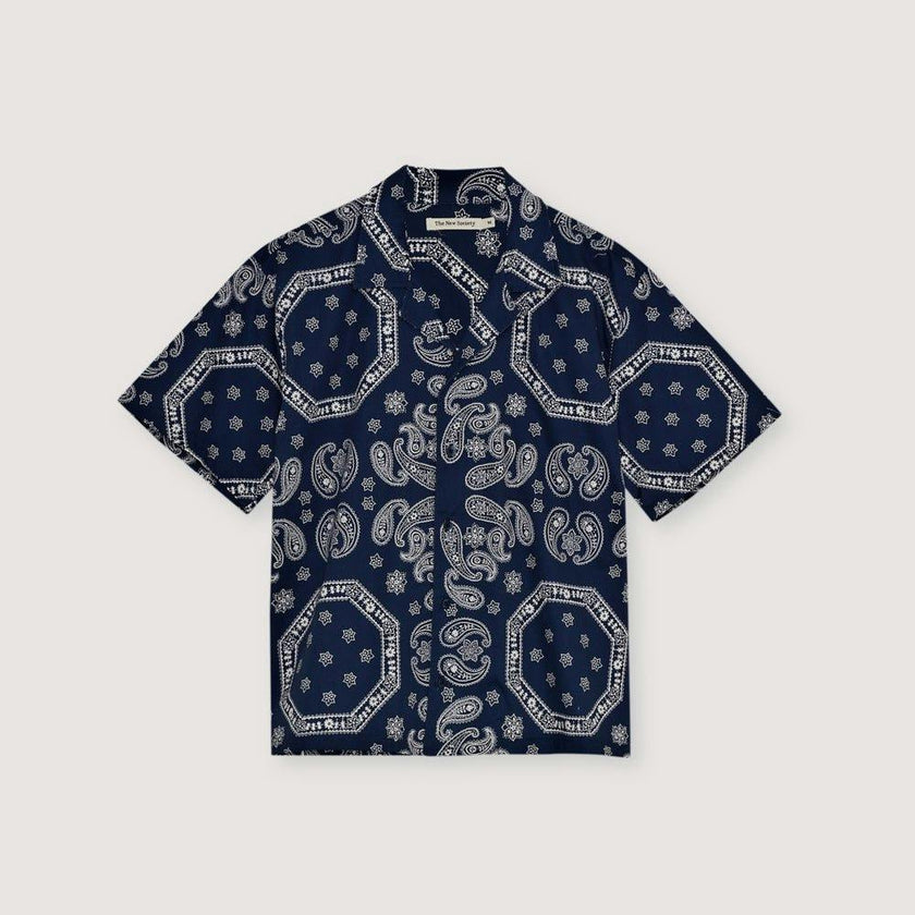 Aster Shirt Kids Bandana Print