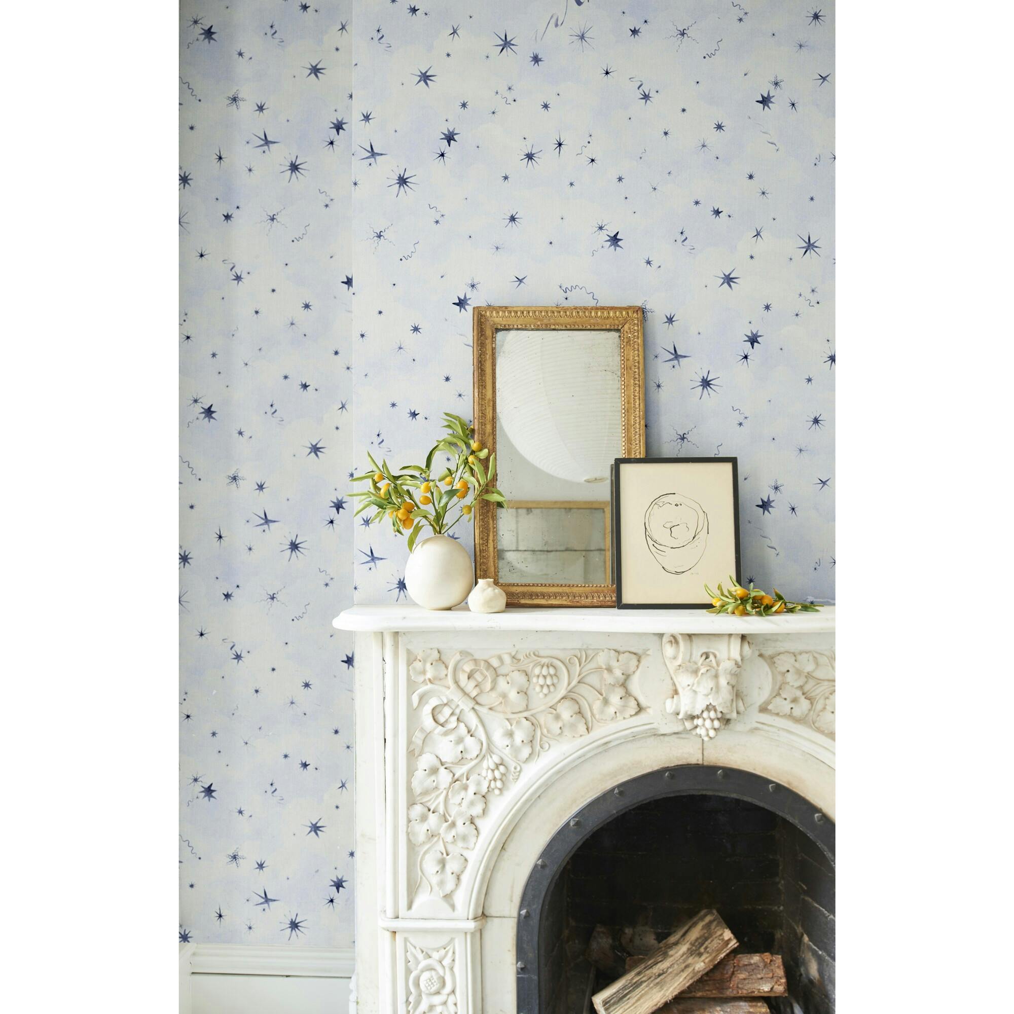 Luminaries Mid-Scale Design Textured Wallpaper