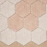 Washable Rug Round Honeycomb - 4' 7"