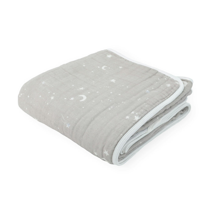 Original Organic Cotton Muslin Quilt - Moon Dust