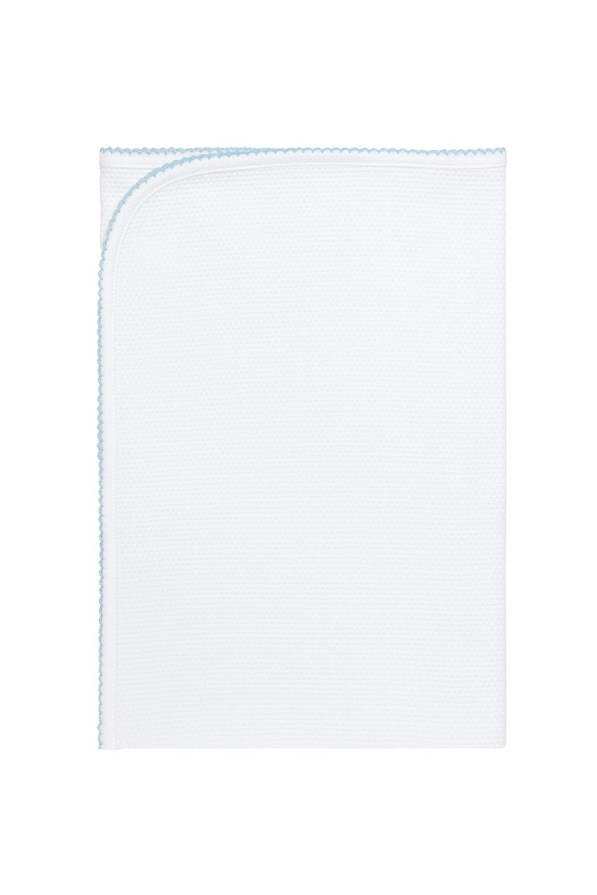 White Bubble Baby Blanket