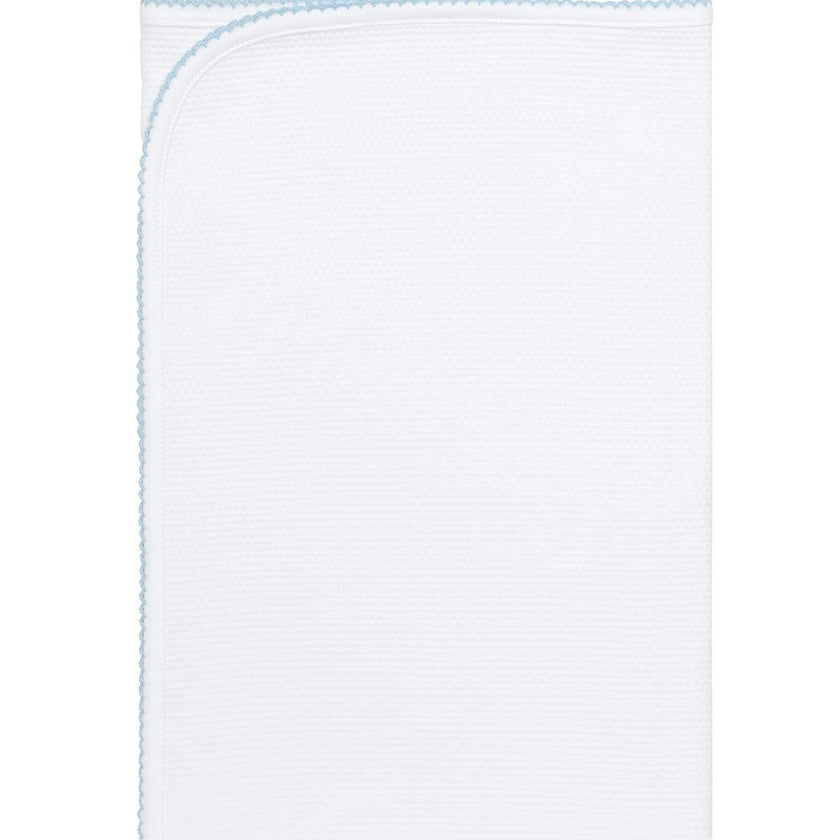 White Bubble Baby Blanket