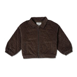 Organic Quilted Bomber Corduroy Jacket
