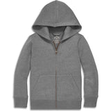 Kids cozy fleece zip hoodie