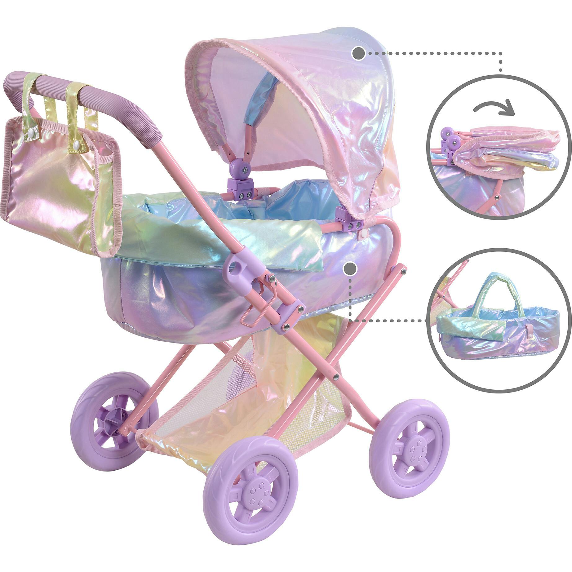Olivia's Little World - Magical Dreamland Baby Doll Deluxe Stroller