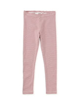 Striped Leggings, Cherrywood