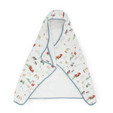 Toddler Hooded Towel - Farmyard