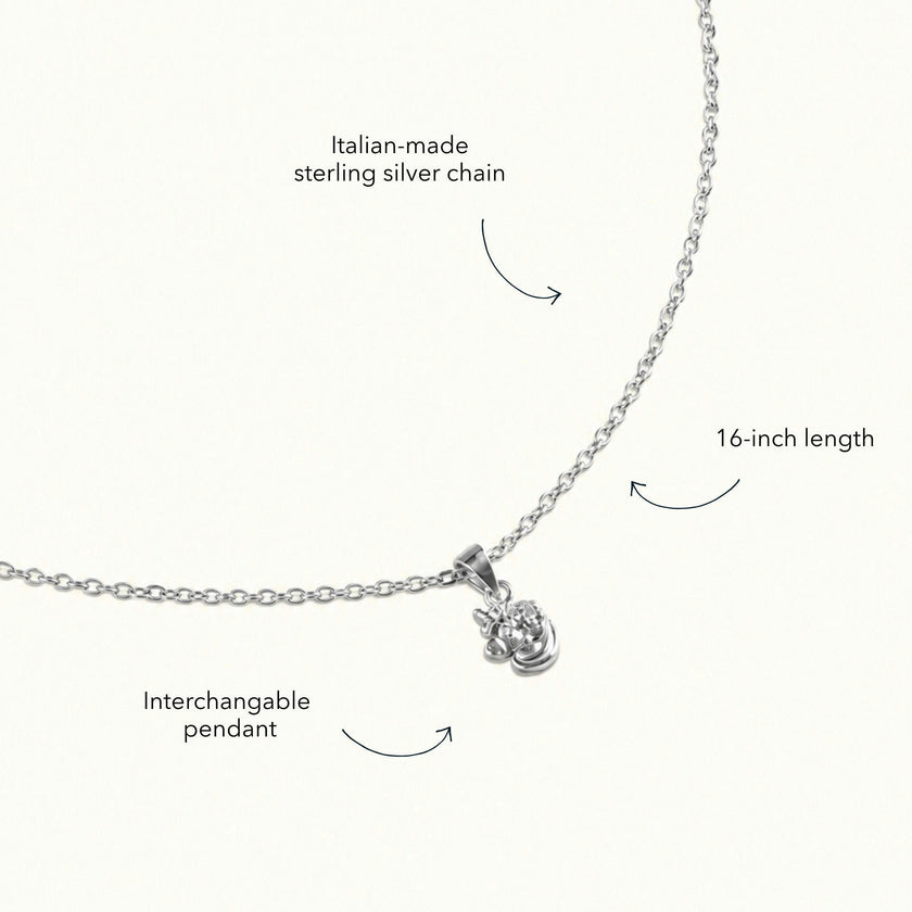 Brooklyn Unicorn Necklace Set