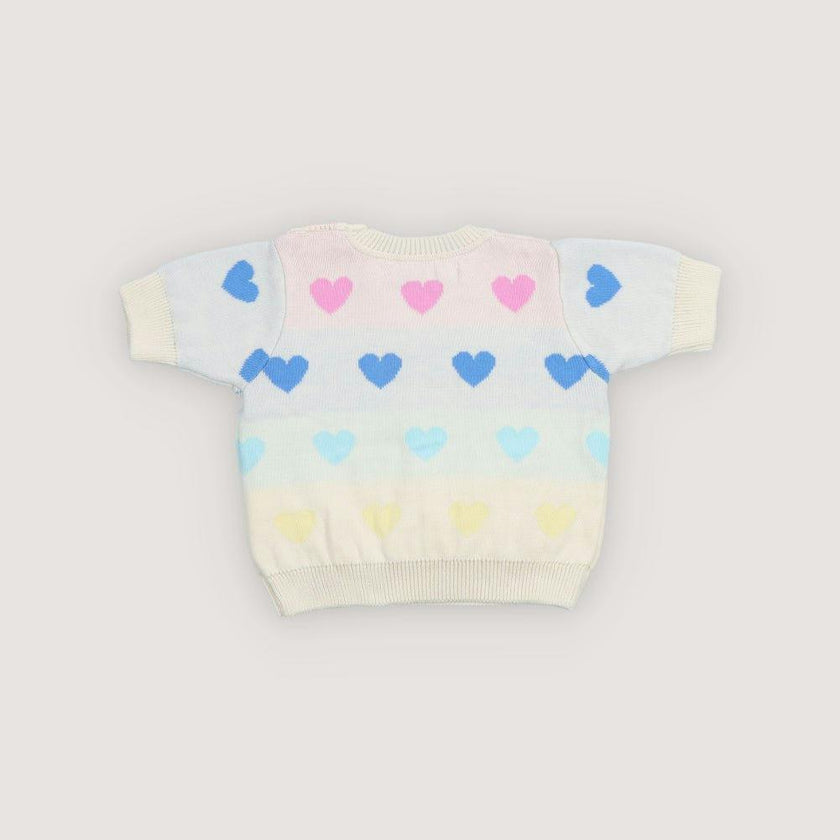 Pinpilin Baby Jumper Multicolor Hearts