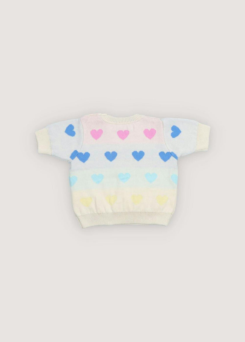 Pinpilin Baby Jumper Multicolor Hearts